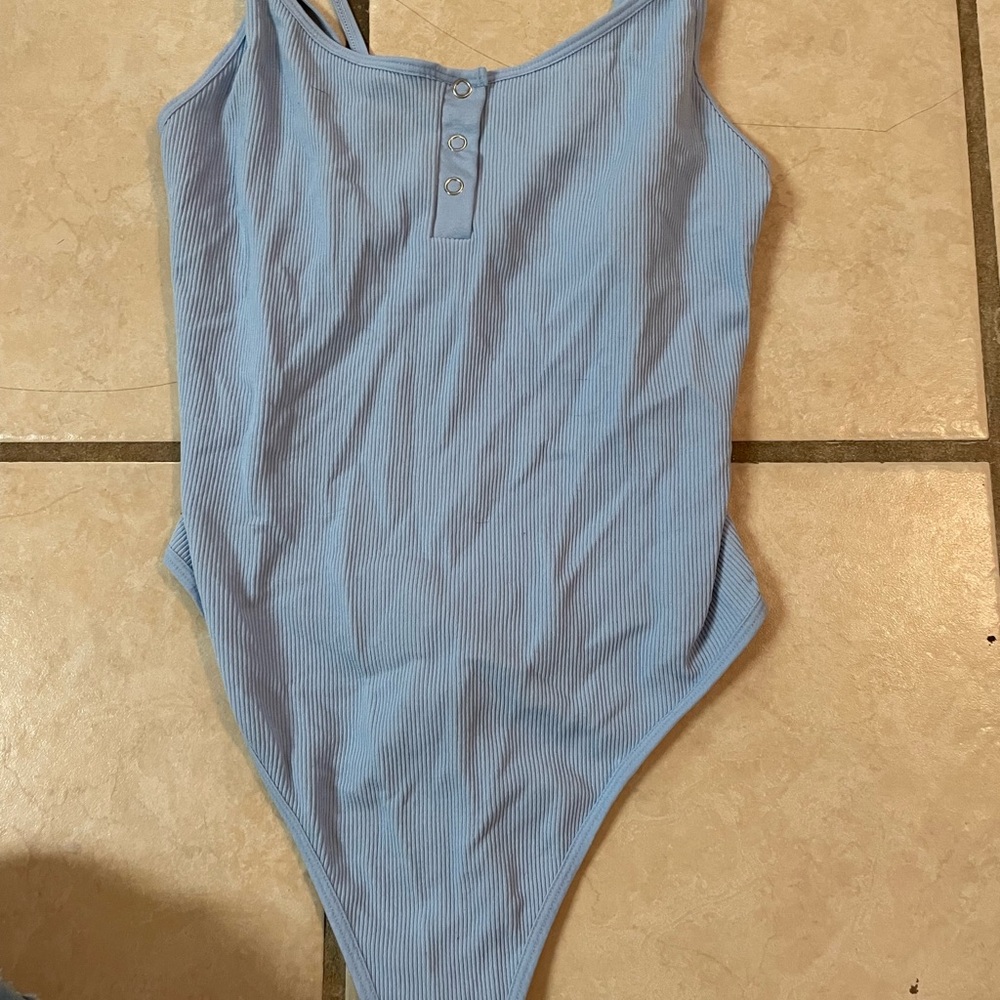 BLUE BODYSUIT